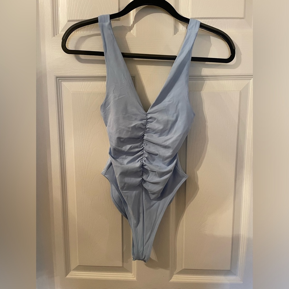 Body suit, blue, Zara, unworn